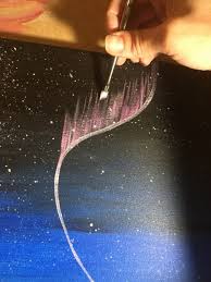 How to paint northern lights. How To Paint Northern Lights Step By Step Painting Northern Lights Painting How To Paint Northern Lights Paint Northern Lights