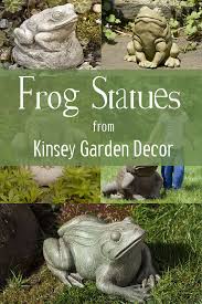 Large frog statue for homes and gardens and water features concretecrone. Giant Frog Large Cast Stone Outdoor Statue Kinsey Garden Decor