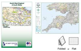 Gwent, south glamorgan, mid glamorgan, west glamorgan, dyfed. Road Map 7 South West England South Wales