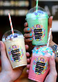 Milkshake In London Fair Food Recipes Cereal Cafe Cereal Recipes