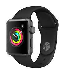 Apple Watch Series 3 Gps 38mm Space Gray Aluminium Case With Black Sport Band Buy Apple Watch Apple Watch Apple Watch Series 3