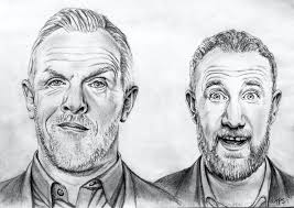 Imagine walking through Central Park in New York and spotting Greg Davies  and Alex Horne having their picture drawn