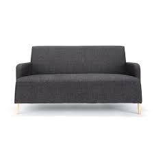 Canape 2 Places Gris Anthracite Canape 2 Places Canape Sans Dossier Canape