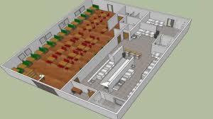 Been doin layout paintings for joe along with this is diner interior afternoon and night scene. Restaurant Interior Design Simple Restaurant Layout 3d Novocom Top