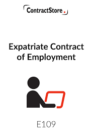 Pls anyone can share the format. Expatriate Contract Of Employment