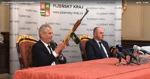 Zeman construction constructing exceptional solutions for three generations. Czech President Jokingly Threatens Journalists With An Assault Rifle Replica Global Voices