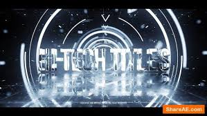 Do you need to make some video trailer or teaser for your film? Videohive Hi Tech Titles 23188156 Free After Effects Templates After Effects Intro Template Shareae