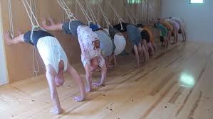 Urdhva Dhanurasana Iyengar Yoga Rope Wall Backbends Yoga Rope Iyengar Yoga Yoga