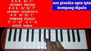 Not Pianika Upin Ipin Kompang Dipalu Youtube