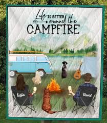 Custom Personalized Cat Dog Owners Camping Blanket Gift Idea For The Fitwearpro Kelty bestie camping blanket 10. custom personalized cat dog owners