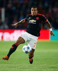 Born 13 february 1994), also known simply as memphis, is a dutch professional footballer who plays as a forward for ligue 1 club lyon and the netherlands national team. Memphis Depay Has Now Scored 3 Goals In 3 Champions League Games For Man Utd It Had To Be Him Squawka Football Scoopnest