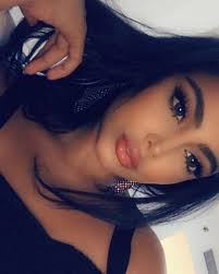 جنه الشعر الاسود بدا يضبط رايكم أخليه ولا ارجع بني فاتح yooying barbie makeup hair makeup beautiful makeup