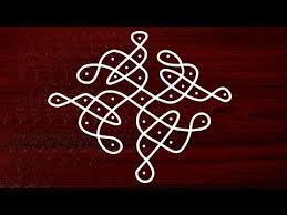 Beautiful Sikku Kolam Designs With 7 Dots Simple Rangoli Designs Melikala Muggulu Designs Y Rangoli Designs Rangoli Designs Flower Rangoli Designs Images