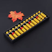 The word abacus is derived from the greek abax meaning counting board and the original types of Abacus Soroban Bead Column Kid School Math Learning Tools Educational Toy Gift Mathematics