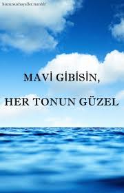 Mavi Renk Tumblr Mavi Mavi Sozleri Renkler