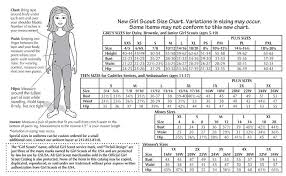 Girl Scout Daisy Vest Size Chart Bedowntowndaytona Com