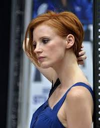 Jessica Chastain Short Hair Really Short Hair Short Hair Styles Very Short Hair