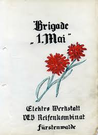 468 wann ist der erste amerikaner nach deutschland gekommen? Brigadetagebuch Brigade 1 Mai Ddr Museum Berlin
