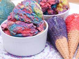 Unicorn Ice Cream Recipe Homemade Ice Cream Ice Cream Recipes Machine Homemade Ice Cream Recipes
