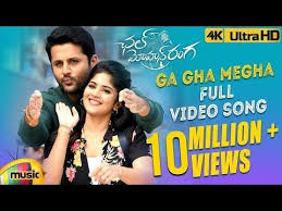 Ga Gha Megha Full Video Song 4k Chal Mohan Ranga Video Songs Nithiin Megha Akash Thaman S Youtube Songs Bollywood Music Videos Movie Songs