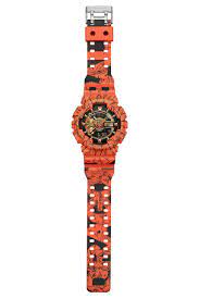 In the 3 o'clock position, there is a z motif. G Shock X Dragon Ball Z Ga110jdb 1a4 Wider Release Hypebeast