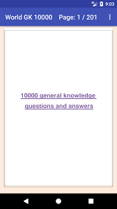 This conflict, known as the space race, saw the emergence of scientific discoveries and new technologies. World Gk Question Answers For Android Apk Download