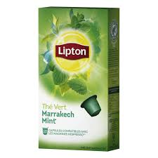 The Vert Capsules Menthe Marrakech Mint Lipton The Vert Nespresso Les Bienfaits Du The