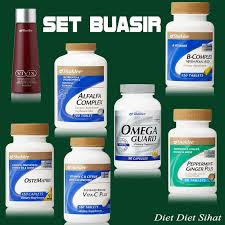 Set Buasir Shaklee Makanan