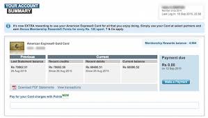 Related to credit card billing statement template bank statement generator royal bank of canada p. American Express Credit Card Charge Card India Review Cardexpert