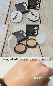 Avon True Colour Flawless Cream To Powder Foundation Review Avon Mark Full Cover Cream Concealer Fair Medium Review And Swatches Avon Avonmark Concealer Beautyblogger Cream Concealer Avon Mark Concealer