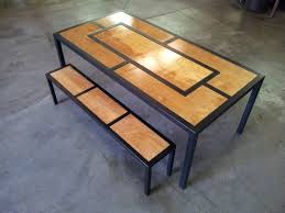 Wooden Inlay Kitchen Table Table Only Etsy Metal Furniture Design Outdoor Dining Table Diy Industrial Outdoor Furniture