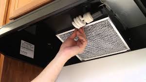 How To Replace A Kitchen Vent Hood Light Bulb And Filter Youtube