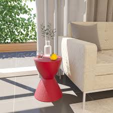 Freeform live edge red cedar wood slab, wood slice, end table, stool, coffee table, plant holder. Leisuremod Modern Boyd Round Red Side Table Overstock 17815636