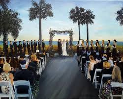 Wedding Ceremony Painting By Laura At Westin Hilton Head Sc Wedding Painting Wedding Wedding Ceremony