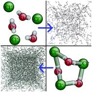 The Hydrogen-Bond Network Of Chloride Ions And Water Molecules.: Atomic...  | Download Scientific Diagram