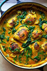 Easy One Pot Coconut Thai Chicken Curry Alexandra S Kitchen Recipe Thai Chicken Curry Curry Chicken Curry