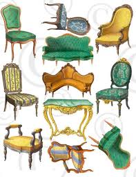 Vintage Style Chairs Altered Postcards Digital Collage Sheet Antique Furniture Elements 3 50 Via Etsy Vintage Style Chairs Drawing Furniture Art Chair