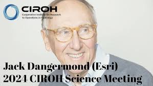 🌍 Unlocking the Future of Geospatial Technology: Jack Dangermond at the  2024 CIROH Science Meeting 🌍