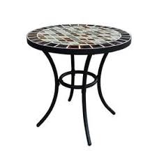 Garden Treasures Pelham Bay Round Bistro Table 20 In W X 20 In L Bistro Table Bistro Table Outdoor Patio Table