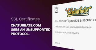 Ssl is an internet security protocol which can protect users from leaking personal or financial information when visiting here are 8 solutions to help you solve this site can't be reached chrome error. Chaturbate Com Uses An Unsupported Protocol Err Ssl Version Or Cipher Mismatch