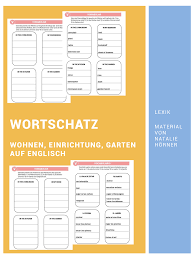 Laurant mietete eine wohnung außerhalb der stadt und fuhr mit dem zug ins zentrum. Wortschatz Wohnung Haus Und Garten Englisch Unterrichtsmaterial Im Fach Englisch Haus Und Garten Wortschatz Wort
