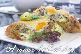 Bourek Annabi Carres Viande Hachee Et Oeuf Recette Avec Images Cuisine Alimentation Viande Hachee