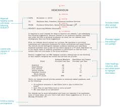 Unit 22 Memos Communication Work