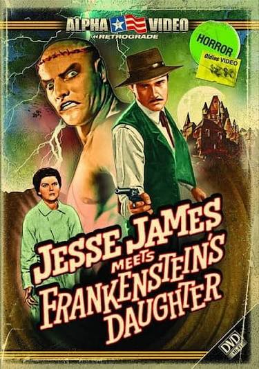 Jesse James Meets Frankenstein's Daughter (DVD), Alpha Video, Horror -  Walmart.com