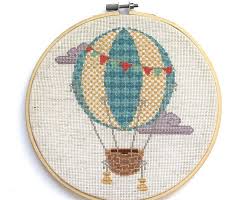 Check spelling or type a new query. Hot Air Balloon Cross Stitch Pattern Rainbow Counted Cross Etsy Cross Stitch Patterns Cross Stitch Rose Cross Stitch