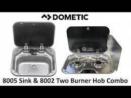 dometic 8005 sink & 8002 two burner hob