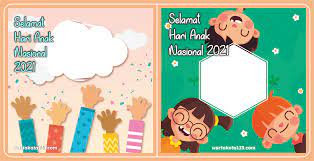 Selamat hari anak nasional 23 juli 2020. Twibbon Hari Anak Nasional 2021 Buat Dan Download Disini Gratis