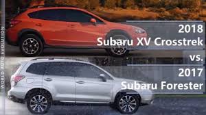 Research subaru xv car prices, specs, safety, reviews & ratings at carbase.my. 2018 Subaru Xv Crosstrek Vs 2017 Subaru Forester Technical Comparison Youtube