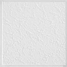 Armstrong Ceilings Grenoble 1 Ft X 1 Ft Clip Up Or Glue Up Fiberboard Ceiling Tile In White 40 Sq Ft Case In 2020 Ceiling Texture Armstrong Ceiling Ceiling Tiles