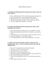 Adverb clauses/adverbial clauses 1 | level: Adverb Clauses Exercises